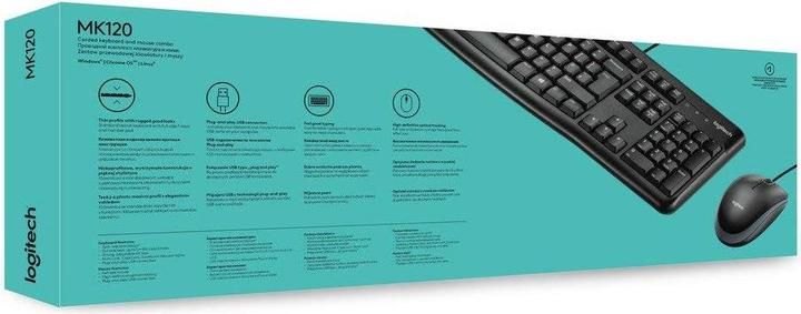Produktbild Logitech MK120 (DE, Kabelgebunden)