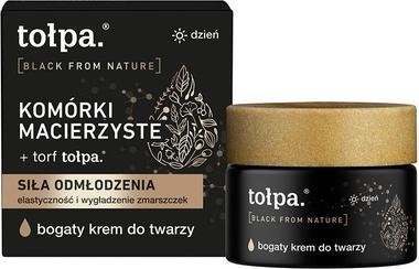 Tołpa Black From Nature bogaty krem do twarzy na dzień 50ml (50 ml, Tagescreme)
