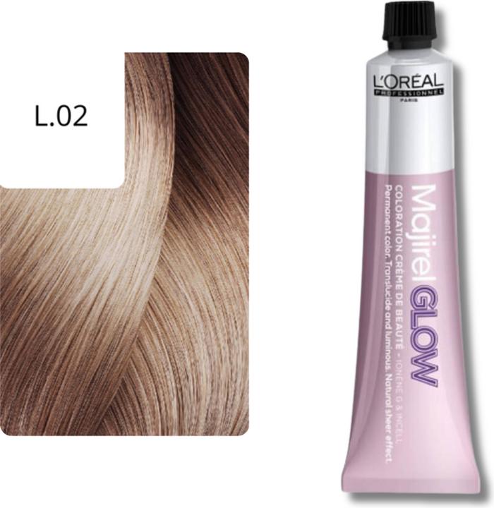 Actual product image L'Oréal Professionnel Majirel Glow (.02 Bubble Kiss)