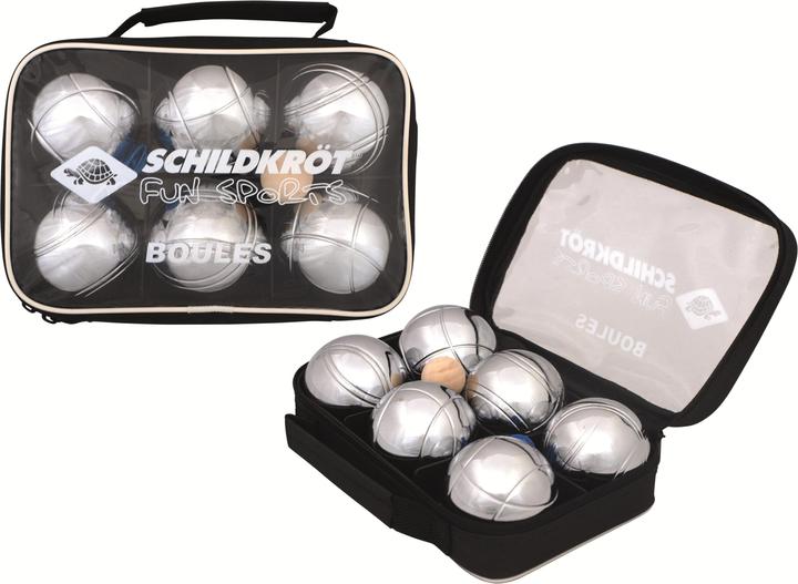 Actual product image Schildkröt Boule / Boccia / Pentanque Set Steel (6 x, 72.50 mm)