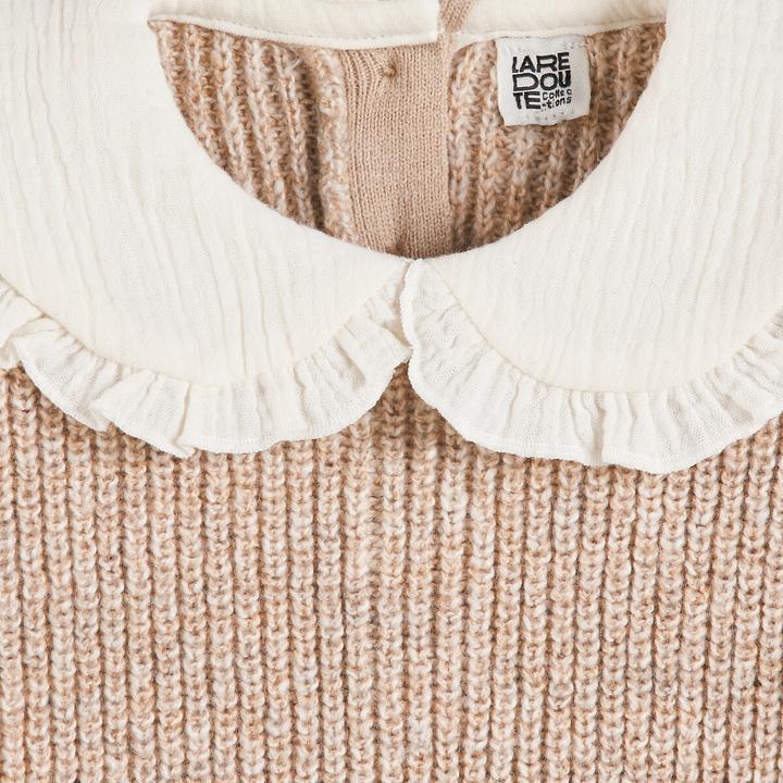 Produktbild La Redoute Collections Pullover aus Feinstrick mit Bubikragen (102)