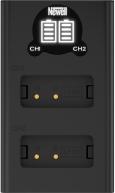 Actual product image Newell DL-USB-C dual-channel charger and LP-E17 battery set for Canon (Camera battery charger)