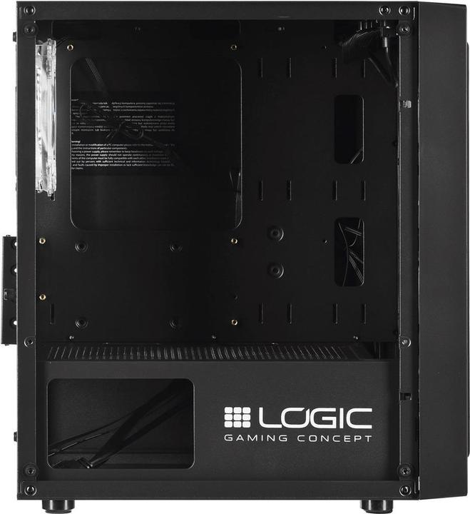 Produktbild Logic Obudowa Atos RGB Mini USB 3.0 Bez Zasilacza (mATX, Mini-ITX)