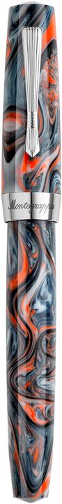 Actual product image Montegrappa ISE2R3AR 1 MG FOUNTAIN PEN, ELMO 02, CRODA ROSSA, STEEL NIB M