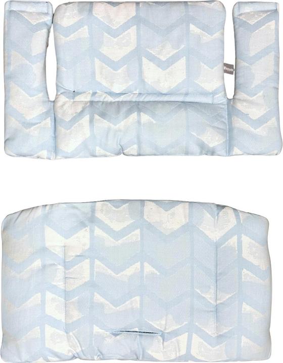 Actual product image Hoppediz Seat cushion high chair set 2 pieces
