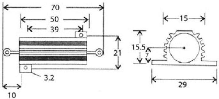 Produktbild Velleman Resistor 50W 47E