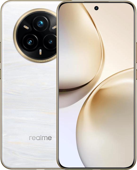 Productafbeelding realme 14 Pro+ (256 GB, Parelwit, 6.83", SIM + eSIM, 50 Mpx, 5G)