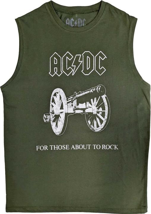 AC/DC About To Rock Ärmelloses Oberteil