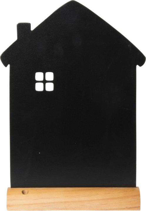 Securit Table chalkboard silhouette house (Blackboard, 21 x 33 cm)