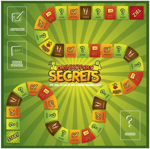 Actual product image Drinkopoly Secrets (German)