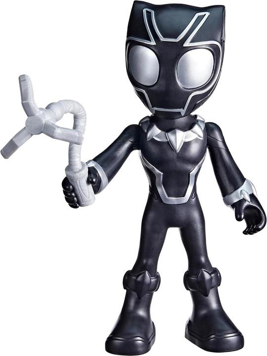 Immagine prodotto Hasbro Spidey e i suoi fantastici amici, figura d'azione di Pantera Nera in formato super, giocattolo di