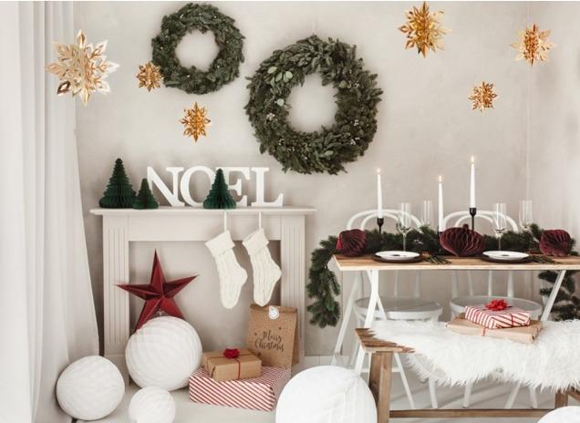 Actual product image Partydeco Candy Bags - Merry Christmas (Gift box, 3 x)
