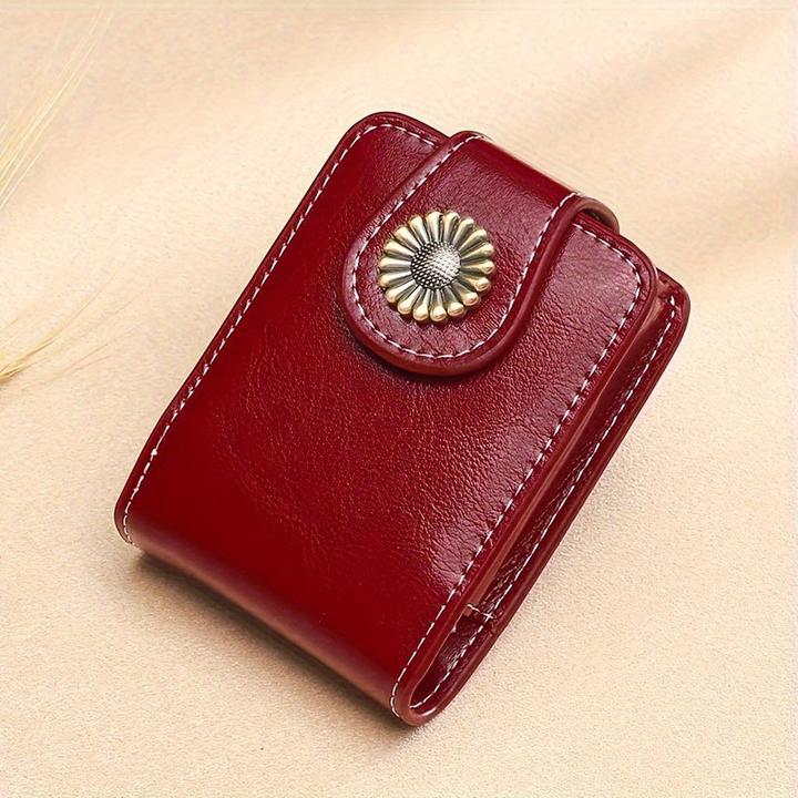 Only-Bags.Store Modische Mini-Makeup-Tasche, tragbares Makeup-Etui mit Spiegel und Lippenstift-Fach