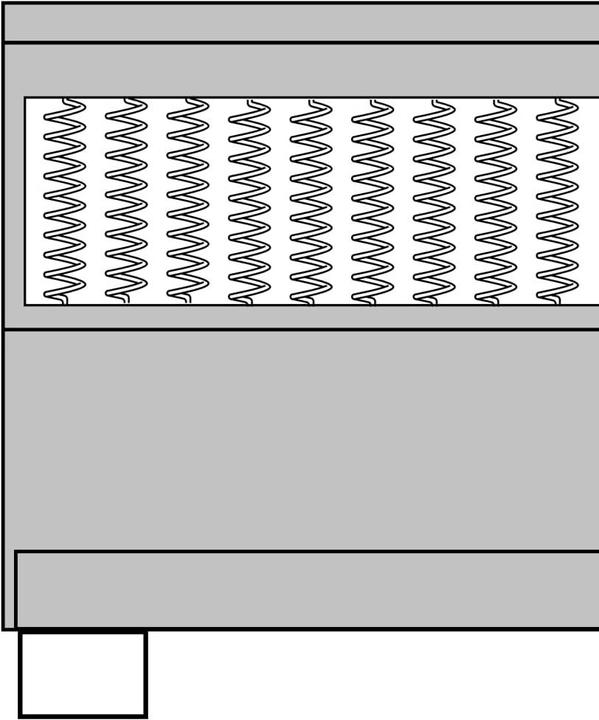 Produktbild VidaXL Boxspringbett (200 x 140 cm)