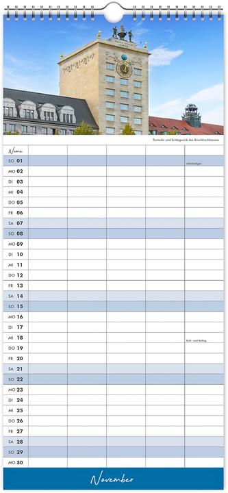 Actual product image Kalender Familienplaner Leipzig 2026 (No binding, German)