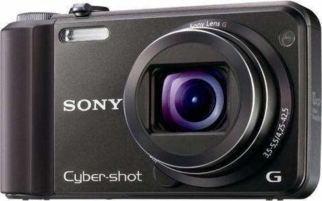 Sony DSC-H70, 16 MP, 10x WW-Zoom, HD-Movies, Schwarz (1/2,3'')