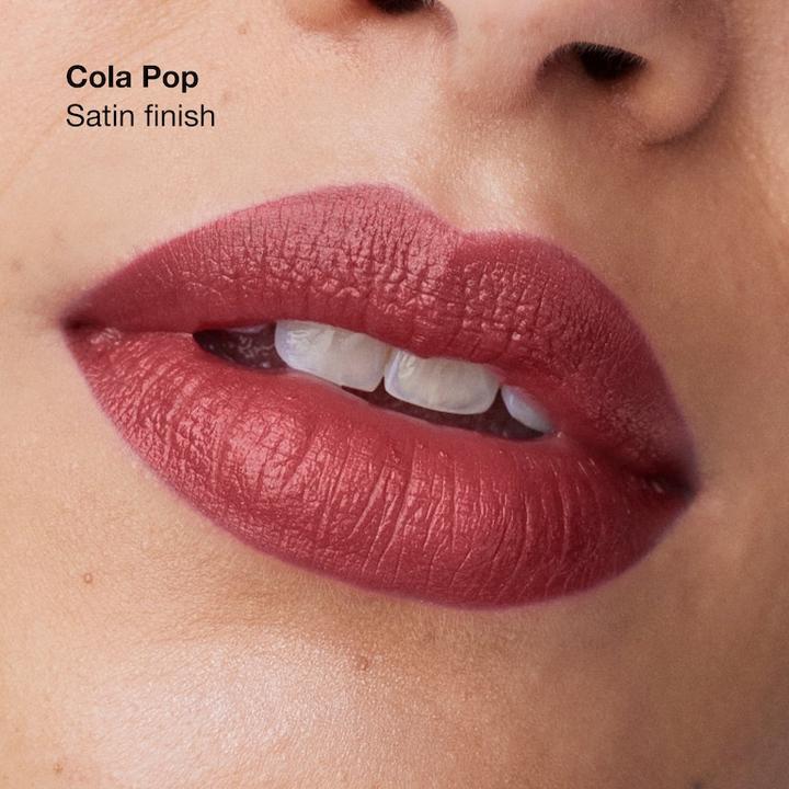 Actual product image Clinique Pop Longwear Lipstick Cola Pop - Satin 3.9g (Cola Pop)