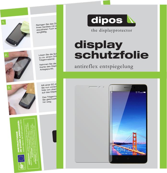 Produktbild Dipos Displayschutzfolie Antireflex (2 Stück, Lenovo K3 Note)