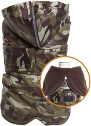 Produktbild Croci Hondenjas Teckel Military Camouflage Bruin (54, Hundemantel)