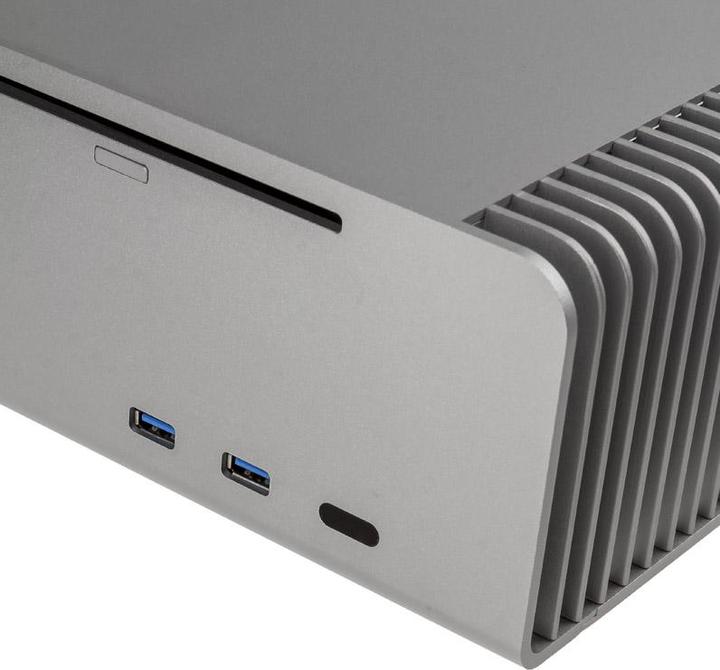 Actual product image Streacom ST-FC8T Alpha Optical Fanless HTPC Aluminium Case (Mini-ITX)