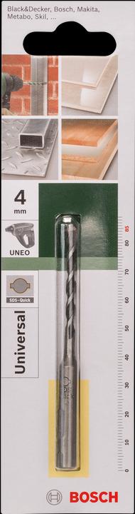 Immagine prodotto Bosch Zubehör Trapano multiuso, trapano universale, SDS rapido, 4 x 40 x 85 mm (4 mm)