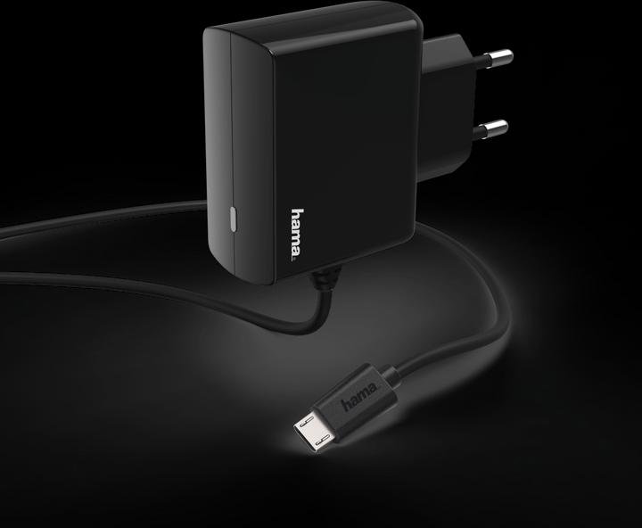 Hama Ladegerät Micro-USB 2,4 A (6 W)