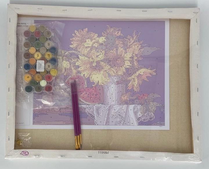 Actual product image Craft Buddy Painting by numbers picture set 40x50cm summer table