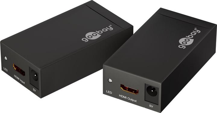 Image du produit Goobay Prolongateur HDMI/CAT 5/6 (Rallonge CAT)