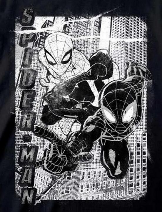 Actual product image Spiderman Unisex Adult Mono T-Shirt (S)