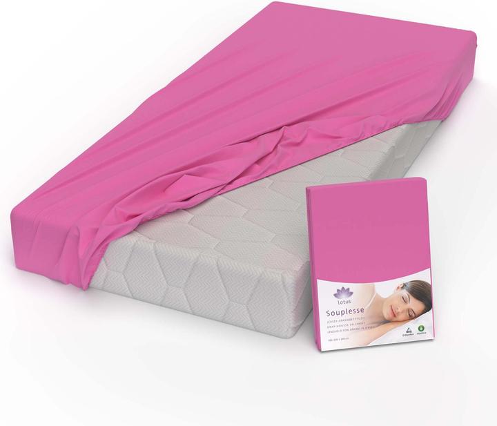 Produktbild Lotus Bettwaren Jersey Fixleintuch Souplesse (140 x 200 cm)