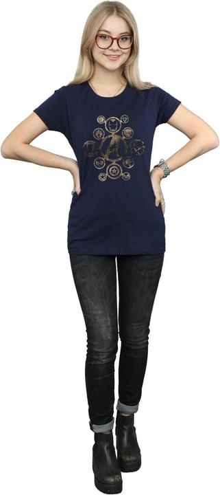 Image du produit Universal Textiles Icônes T-shirt en coton (XXL)