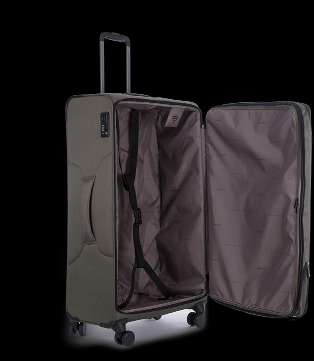 Produktbild Stratic Bendigo Light Plus 4-Rollen Trolley 84 cm Laptopfach (96 l, L (90 - 115l))