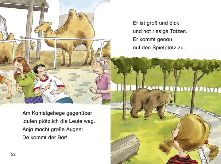 Produktbild Duden Leseprofi – Ein Bär reisst aus, 1. Klasse (Deutsch, Beate Dölling, Didier Laget, Daniel Napp, 2023)