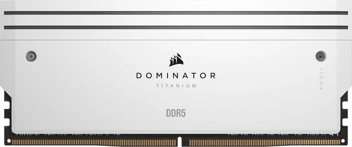 Image du produit Corsair RAM D5 6000 64GB C30 Dom Titanium K2 W (2 x 32GB, 6000 MHz, RAM DDR5, DIMM)