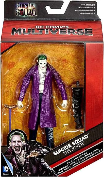 Produktbild Mattel DC Suicide Squad Multiverse Croc Series The Joker Action Figure (Purple Jacket)
