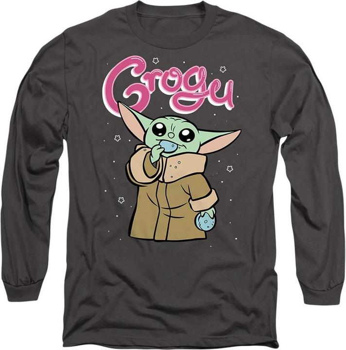 Actual product image Star Wars Unisex Adult Grogu Bubble T-Shirt (S)