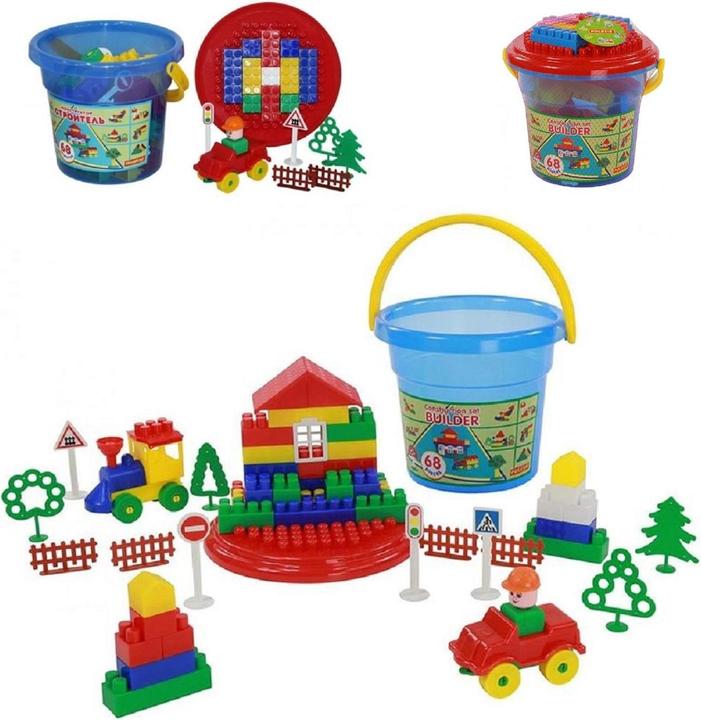 Produktbild Polesie 37190 Bausteine Set 68 Teile