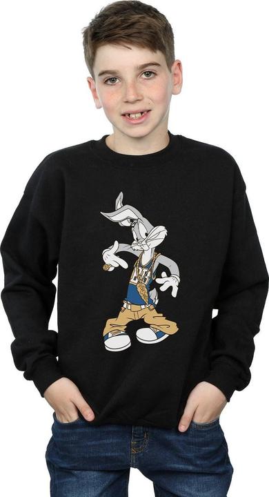 Actual product image Looney Tunes Boys Bugs Bunny Rapper Sweatshirt (152, 158)