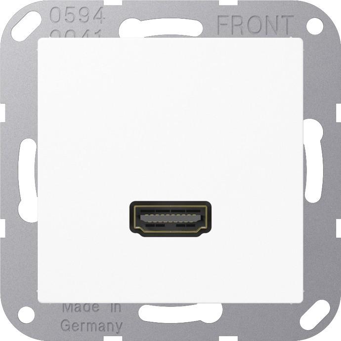 Actual product image JUNG Multimedia connection system MAA1112WW white