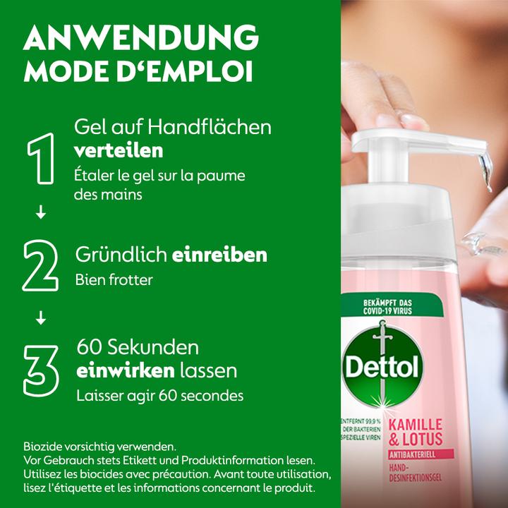 Actual product image Dettol Camomile & Lotus (200 ml)