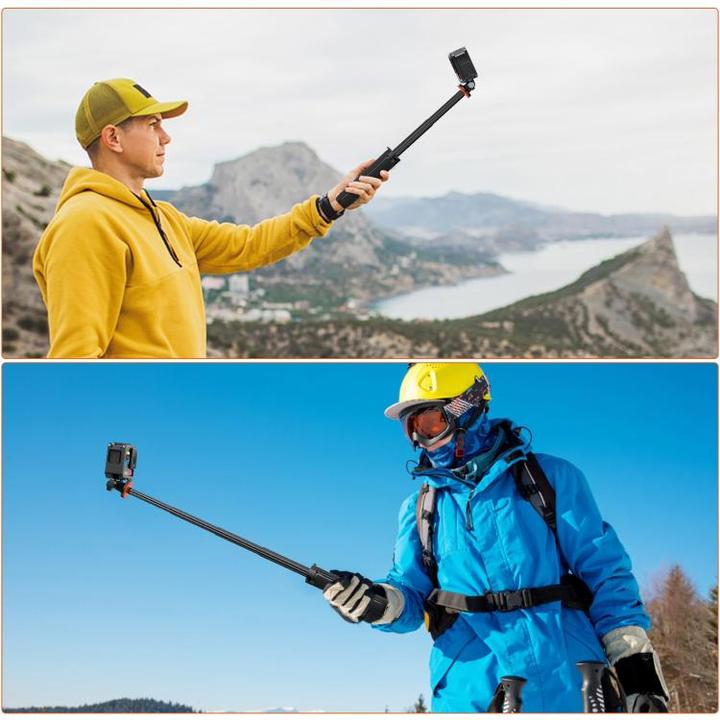Produktbild Puluz Action Camera Extension Tripod Selfie Stick Stand for GoPro (Black)