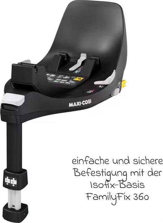Produktbild Maxi-Cosi Babyschalen 3in1 Babyschale & Reboarder-Set FamilyFix (Reboarder, Babyschale, ECE R129/i-Size Norm)