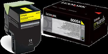Produktbild Lexmark 800s4 (Y)