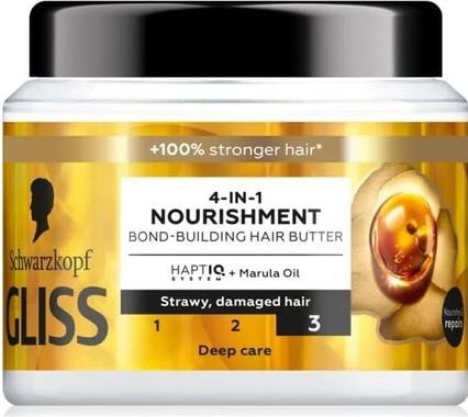 Actual product image Schwarzkopf Gliss Trt Aqua Revive Strengthening Hair Mask 4In1 Nourishment 400Ml (400 ml)