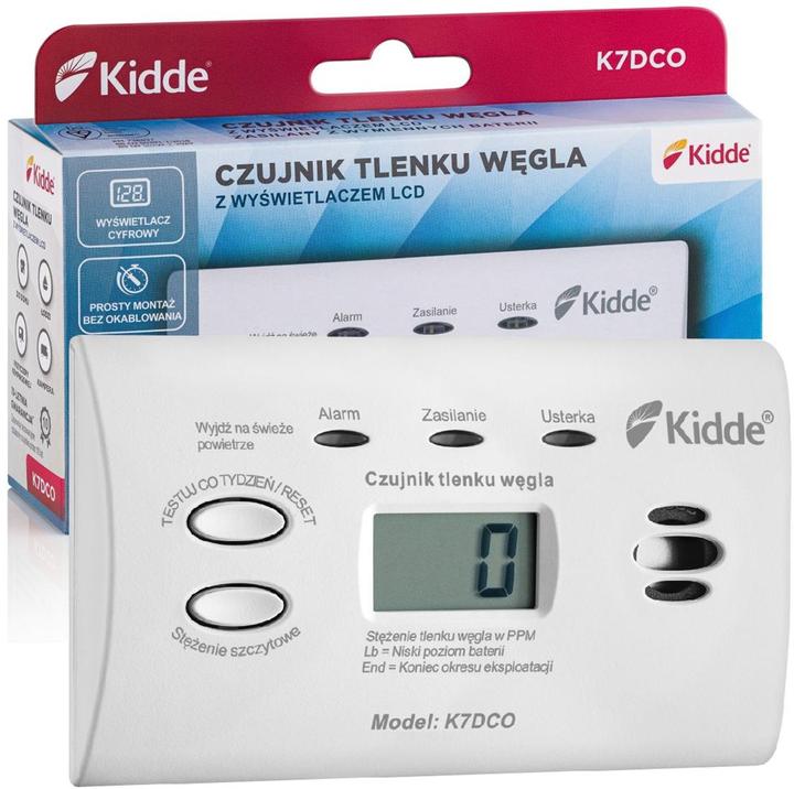 Produktbild Kidde Czujnik czadu z wyświetlaczem K7DCO