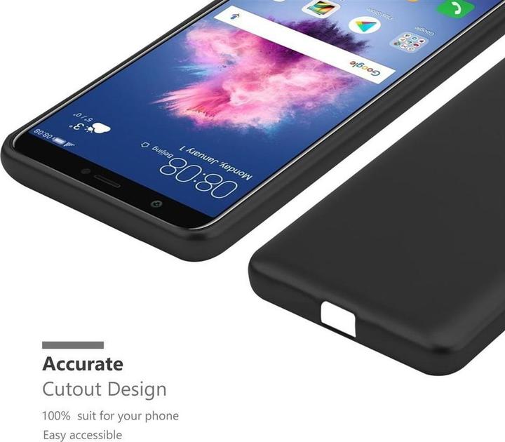 Image du produit Cadorabo Couverture métallique mate TPU (Huawei Enjoy 7S, Huawei P Smart (2018))