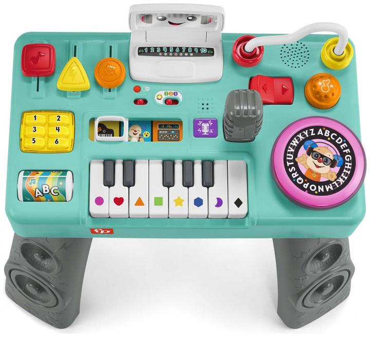 Mattel Fisher Price Educational Music Table DJ for 6+ months HRB61