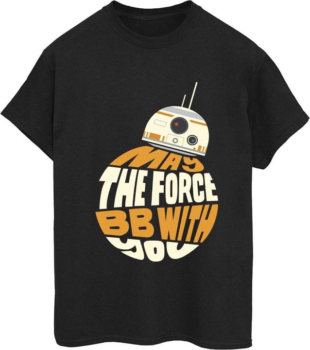 Immagine prodotto Star Wars May The Force BB8 Maglietta Ampia Donna (3XL)