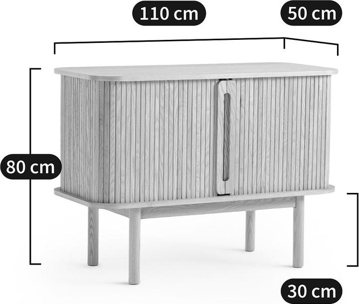 Produktbild La Redoute Interieurs Wapong (110 x 50 x 80 cm)