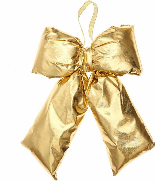 Produktbild Rico Design Weihn.schleife z.Hängen,gold36cm.701185 (1 -teilig)